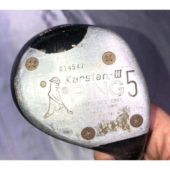 Ping Eye 2 Golf Driver Right Hand Wood # 5 Black - Picture 1 of 11